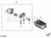 BMW Motorrad BMW 2021 R models R 1250 GS 21 (0M04) Footrest, front | Footrest, front
