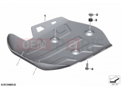 BMW Motorrad BMW 2021 R models R 1250 GS 21 (0M04) Engine, assembly-protection components | Engine, assembly-protection components