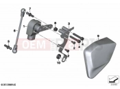 BMW Motorrad BMW 2021 R models R 1250 GS 21 (0M04) Level sensor, rear | Level sensor, rear