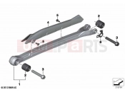BMW Motorrad BMW 2021 R models R 1250 GS 21 (0M04) Paralever strut | Paralever strut