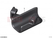 BMW Motorrad BMW 2021 R models R 1250 GS 21 (0M04) Cable guide | Cable guide