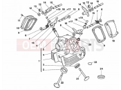 DUCATI 1999 Supersport 900 SS VERTICAL CYLINDER HEAD » VALVE DRIVE
