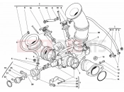 DUCATI 1999 Supersport 900 SS THROTTLE BODY » INTAKE, CARBURETTOR