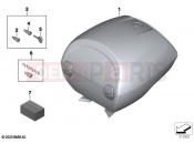 BMW Motorrad BMW 2023 R models R 1250 RT 20 (0L01, 0L03) Topcase 28l | Topcase 28l