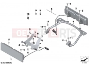 BMW Motorrad BMW 2023 R models R 1250 RT 20 (0L01, 0L03) Stop signal transmitter | Stop signal transmitter