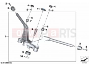 BMW Motorrad BMW 2023 R models R 1250 RT 20 (0L01, 0L03) Handlebar 2 | Handlebar 2