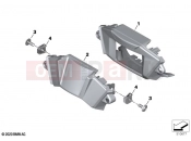 BMW Motorrad BMW 2023 R models R 1250 RT 20 (0L01, 0L03) Headlight trims | Headlight trims