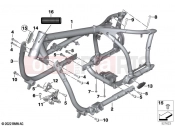 BMW Motorrad BMW 2021 R models R 18 (0L11, 0L13) Main frame | Main frame