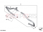 BMW Motorrad BMW 2021 R models R 18 (0L11, 0L13) Engine protection bar | Engine protection bar