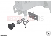 BMW Motorrad BMW 2021 R models R 18 (0L11, 0L13) Jump start terminal point 2 | Jump start terminal point 2