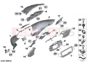 BMW Motorrad BMW 2022 R models R 18 B (0L31, 0L33) Front panel | Front panel
