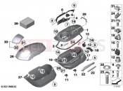 BMW Motorrad BMW 2022 R models R 18 B (0L31, 0L33) Suitcase 2 | Suitcase 2