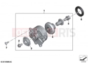 BMW Motorrad BMW 2022 R models R 18 B (0L31, 0L33) Crankcase ventilation | Crankcase ventilation