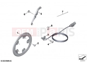 BMW Motorrad BMW 2022 R models R 18 B (0L31, 0L33) Speed sensor, front | Speed sensor, front