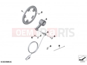 BMW Motorrad BMW 2022 R models R 18 B (0L31, 0L33) Rotational-speed sensor, rear | Rotational-speed sensor, rear
