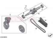 BMW Motorrad BMW 2023 R models R 18 Classic (0L21, 0L23) Gears reverser