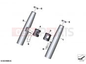 BMW Motorrad BMW 2023 R models R 18 Classic (0L21, 0L23) Fork cover