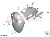 BMW Motorrad BMW 2023 R models R 18 Classic (0L21, 0L23) Housing cover