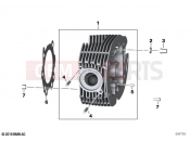 BMW Motorrad BMW 2023 R models R 18 Classic (0L21, 0L23) Cylinder head