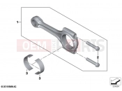 BMW Motorrad BMW 2023 R models R 18 Classic (0L21, 0L23) Connecting rod with bearing