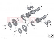 BMW Motorrad BMW 2023 R models R 18 Classic (0L21, 0L23) Camshaft Camshaft