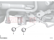 BMW Motorrad BMW 2023 R models R 18 Classic (0L21, 0L23) Grounding screw transmission housing