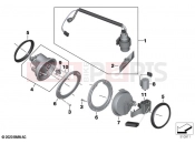 BMW Motorrad BMW 2023 R models R 18 Classic (0L21, 0L23) Fuel pump / fuel filter