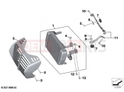 BMW Motorrad BMW 2023 R models R 18 Classic (0L21, 0L23) Oil cooler