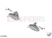 BMW Motorrad BMW 2023 R models R 18 Classic (0L21, 0L23) LED turn indicators front 2