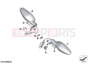 BMW Motorrad BMW 2023 R models R 18 Classic (0L21, 0L23) Multifunctional turn signal bulbs