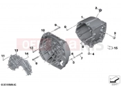 BMW Motorrad BMW 2023 R models R 18 Classic (0L21, 0L23) Gearbox housing / cover 2
