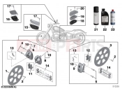 BMW Motorrad BMW 2023 R models R 18 Classic (0L21, 0L23) Service, brakes 2