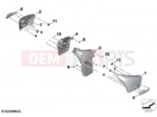 BMW Motorrad BMW 2023 R models R 18 Classic (0L21, 0L23) Side cover | Side cover