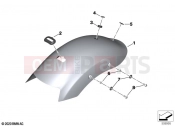 BMW Motorrad BMW 2023 R models R 18 Classic (0L21, 0L23) Rear-wheel cover 2