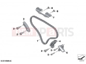 BMW Motorrad BMW 2023 R models R 18 Classic (0L21, 0L23) Timing chain / Chain tensioner / Slide rail 2