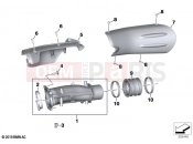 BMW Motorrad BMW 2023 R models R 18 Classic (0L21, 0L23) Intake manifold system | Intake manifold system