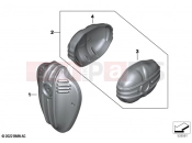 BMW Motorrad BMW 2023 R models R 18 Classic (0L21, 0L23) Housing cover 2 2