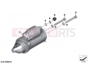 BMW Motorrad BMW 2023 R models R 18 Classic (0L21, 0L23) Starter | Starter