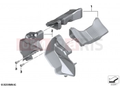 BMW Motorrad BMW 2023 R models R 18 Classic (0L21, 0L23) Air duct, intake silencer 2