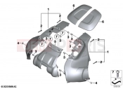 BMW Motorrad BMW 2023 R models R 18 Classic (0L21, 0L23) Cover for intake silencer 2