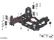 BMW Motorrad BMW 2023 R models R 18 Classic (0L21, 0L23) Lid battery tray 2 2