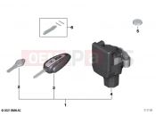 BMW Motorrad BMW 2021 R models R 18 Transcont. (0L41, 0L43) Single key locking system Keyless Ride | Single key locking system Keyless Ride
