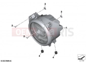 BMW Motorrad BMW 2021 R models R 18 Transcont. (0L41, 0L43) LED headlight | LED headlight