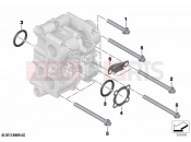 BMW Motorrad BMW 2021 R models R nineT 20 (0L51,0L53) Mounting, control carrier | Mounting, control carrier