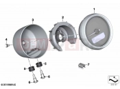 BMW Motorrad BMW 2021 R models R nineT 20 (0L51,0L53) Revolution counter | Revolution counter