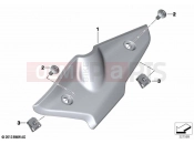 BMW Motorrad BMW 2021 R models R nineT 20 (0L51,0L53) Cover, throttle assembly left | Cover, throttle assembly left
