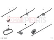 BMW Motorrad BMW 2021 R models R nineT 20 (0L51,0L53) Cable tie, cable tie with holder | Cable tie, cable tie with holder