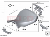 BMW Motorrad BMW 2020 R models R nineT 20 (0L51,0L53) Seat bench 2 | Seat bench 2