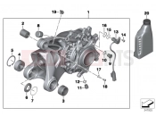 BMW Motorrad BMW 2023 R models R nineT 20 (0L71,0L73) Angle drive with ventilation | Angle drive with ventilation