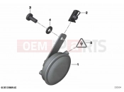 BMW Motorrad BMW 2023 R models R nineT 20 (0L71,0L73) Horn | Horn